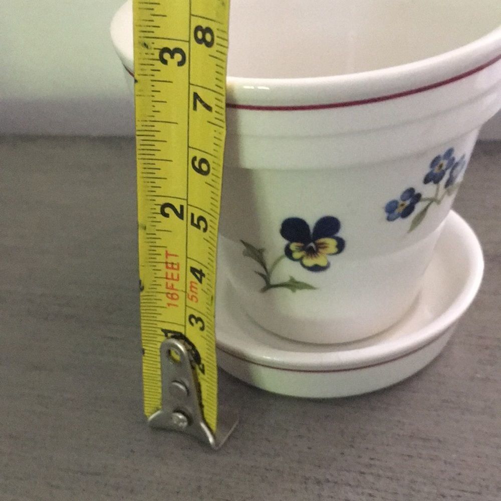 Villeroy & Boch tiny small China flower pot tray - Picture 5 of 6